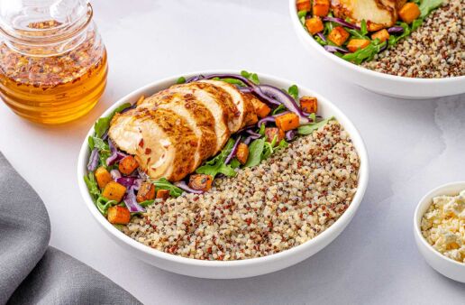 Hot Honey Chicken Grain Bowl