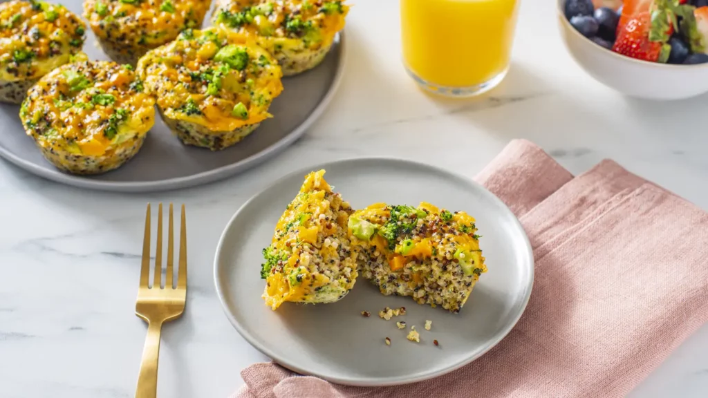 cheesy quinoa bites recipe